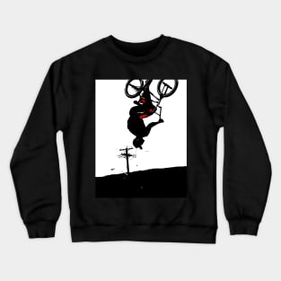 Back-flip Pro - BMX Biker Crewneck Sweatshirt